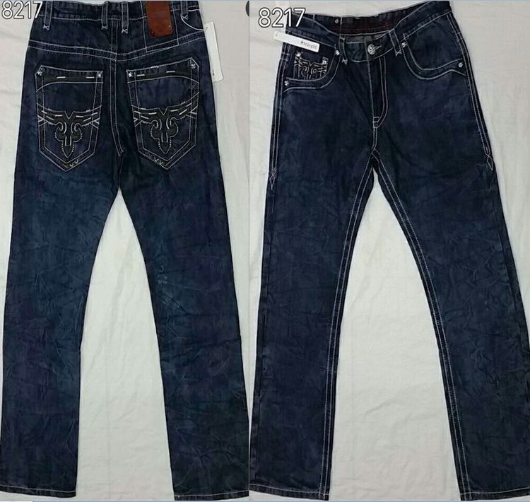 Rock Revival long jeans man 32-42-027